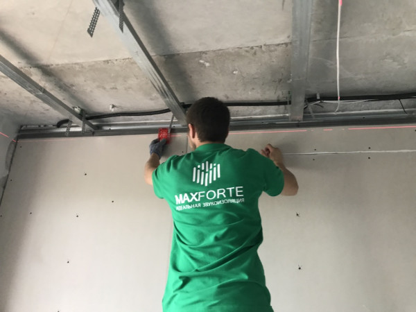 ФОТОГАЛЕРЕЯ ЗВУКОИЗОЛЯЦИЯ ПОТОЛКА