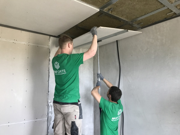 ФОТОГАЛЕРЕЯ ЗВУКОИЗОЛЯЦИЯ ПОТОЛКА