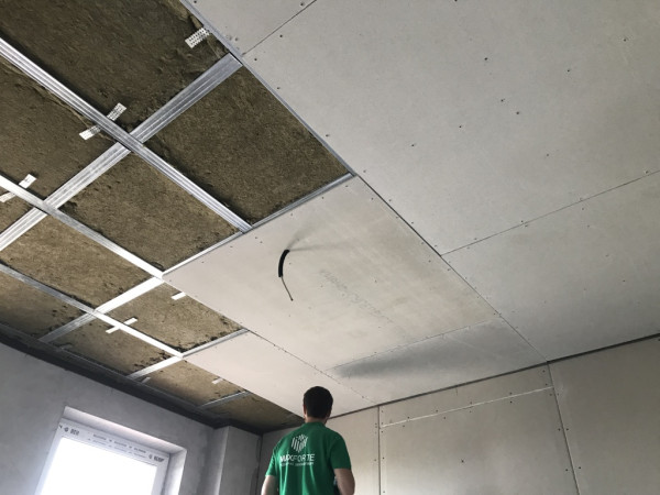 ФОТОГАЛЕРЕЯ ЗВУКОИЗОЛЯЦИЯ ПОТОЛКА