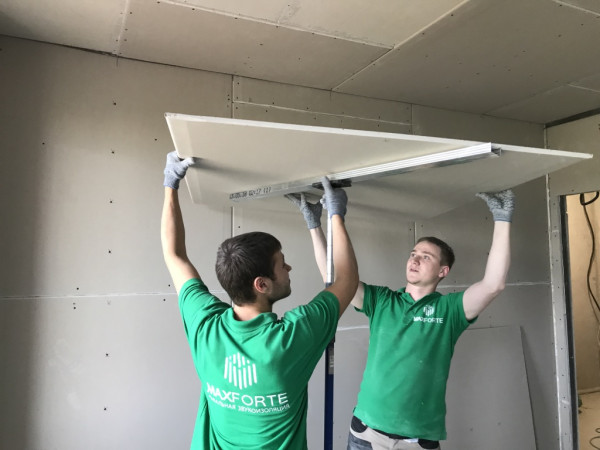 ФОТОГАЛЕРЕЯ ЗВУКОИЗОЛЯЦИЯ ПОТОЛКА