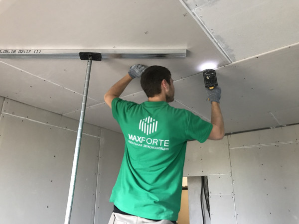 ФОТОГАЛЕРЕЯ ЗВУКОИЗОЛЯЦИЯ ПОТОЛКА