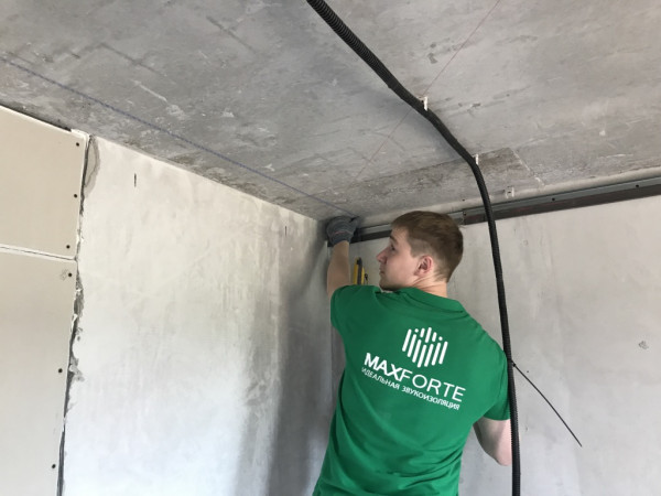 ФОТОГАЛЕРЕЯ ЗВУКОИЗОЛЯЦИЯ ПОТОЛКА