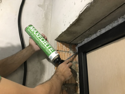 Фотографии с объекта ЗВУКОИЗОЛЯЦИЯ ДВЕРИ