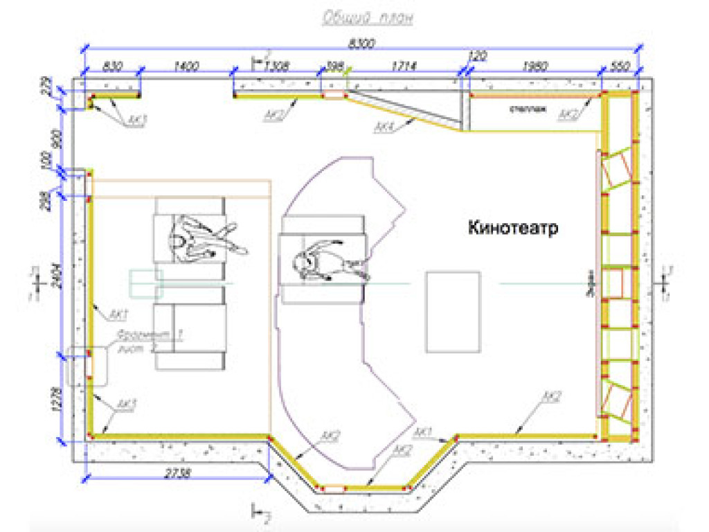 Звукоизоляция домашнего кинотеатра Звукоизоляция домашнего кинотеатра