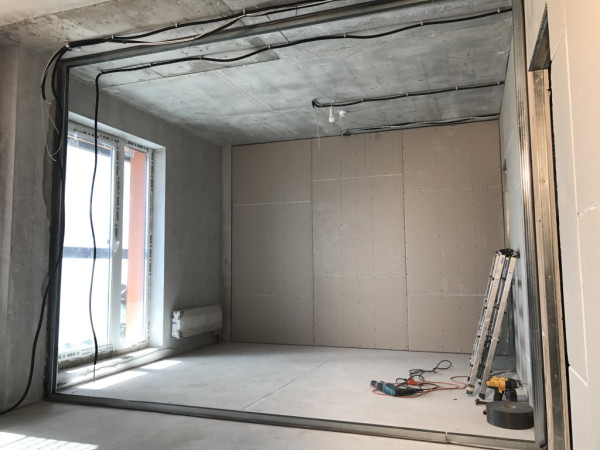 Фотогалерея решения Шумоизоляция перегородки