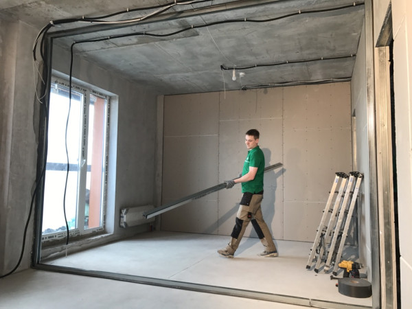 Фотогалерея решения Шумоизоляция перегородки