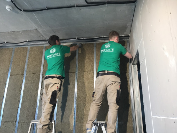 Фотогалерея решения Шумоизоляция перегородки