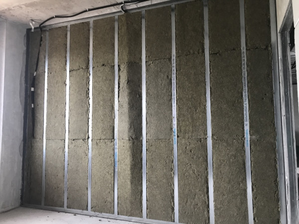 Фотогалерея решения Шумоизоляция перегородки