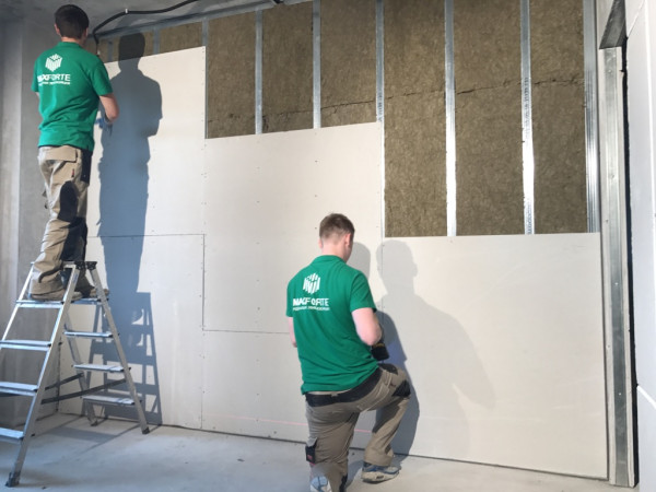 Фотогалерея решения Шумоизоляция перегородки