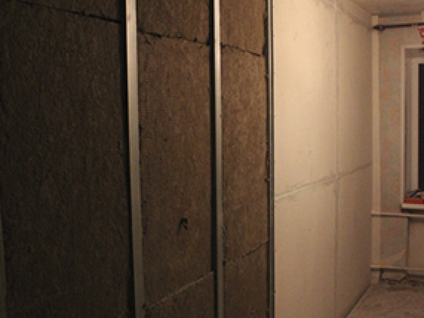 Фотогалерея звукоизоляция стены