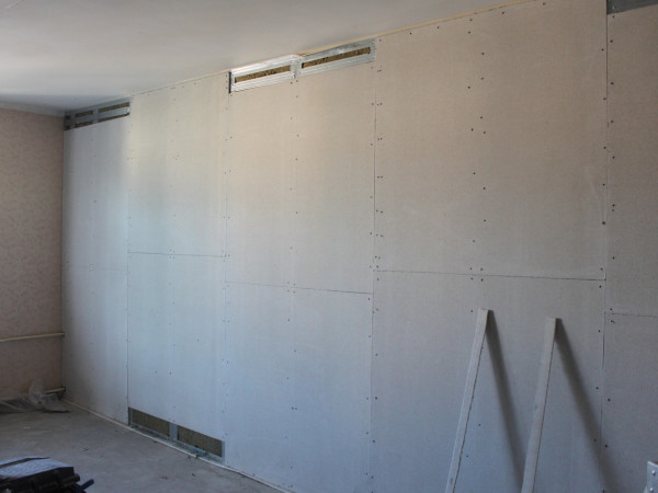 Фотогалерея решения Базовая шумоизоляция стены