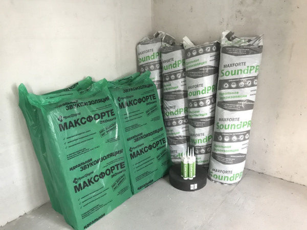 Фотогалерея решения усиленной звукоизоляции стены