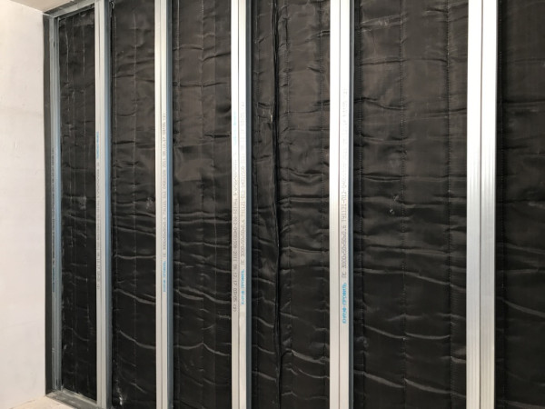 Фотогалерея решения усиленной звукоизоляции стены