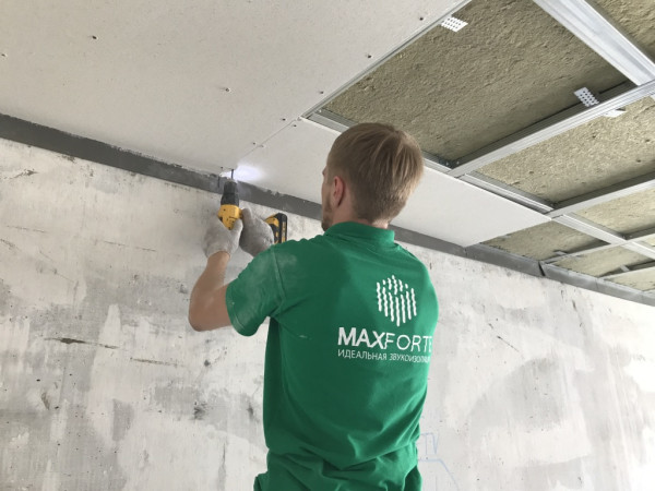 Фотогалерея звукоизоляции потолка в квартире Фотогалерея звукоизоляции потолка в квартире