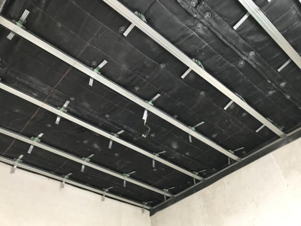 Фотогалерея решения Усиленная звукоизоляция потолка Фотогалерея решения Усиленная звукоизоляция потолка