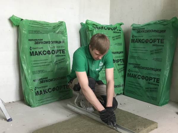 Фотогалерея решения Усиленная звукоизоляция потолка Фотогалерея решения Усиленная звукоизоляция потолка