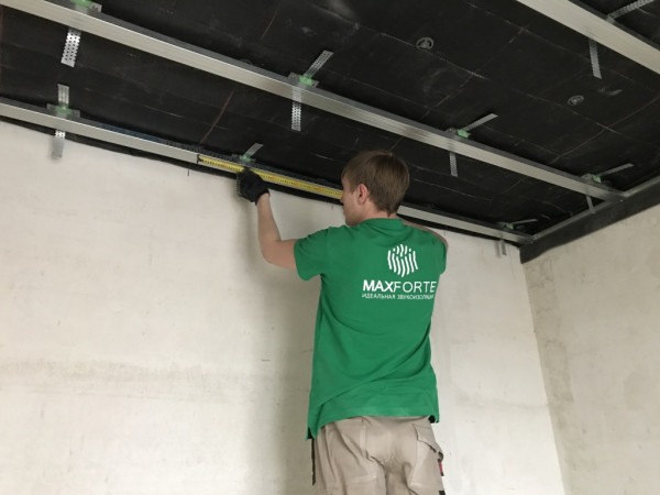 Фотогалерея решения Усиленная звукоизоляция потолка Фотогалерея решения Усиленная звукоизоляция потолка