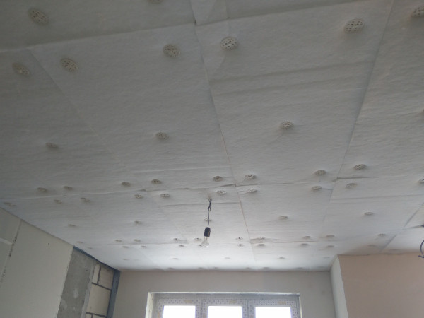 Фотогалерея решения Звукоизоляция под натяжной потолок Фотогалерея решения Звукоизоляция под натяжной потолок