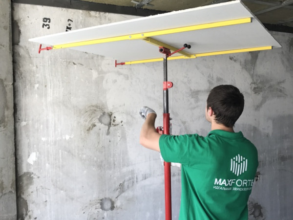 Фотографии звукоизоляция потолка в квартире