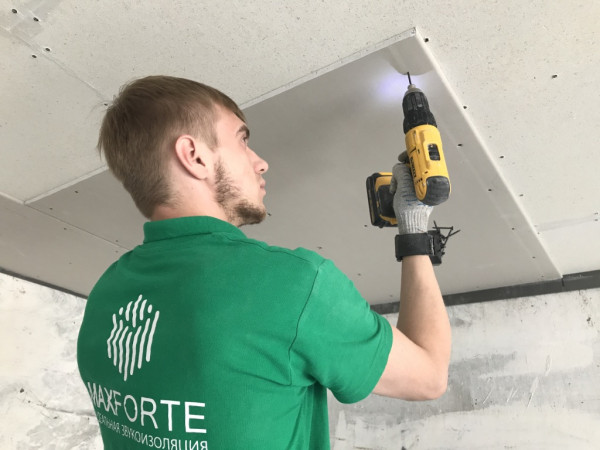 Фотографии звукоизоляция потолка в квартире