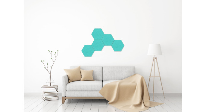 Набор Акустических панелей (5-8 шт. шестиугольников)