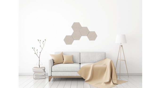 Набор Акустических панелей (5-8 шт. шестиугольников)