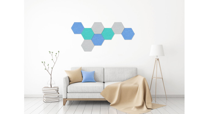 Набор Акустических панелей (5-8 шт. шестиугольников)