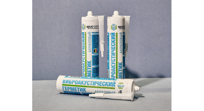 МаксФорте Виброакустический Герметик Акриловый