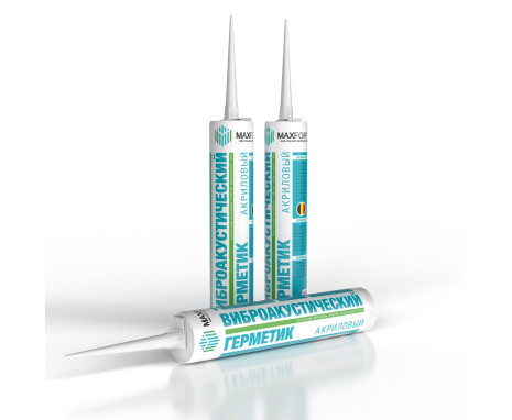 МаксФорте Виброакустический Герметик Акриловый