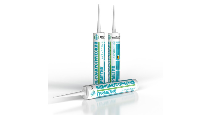 МаксФорте Виброакустический Герметик Акриловый