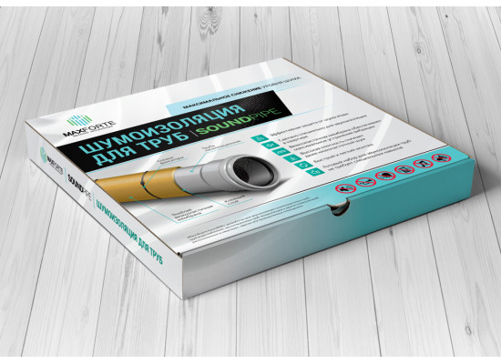 Шумоизоляция для труб МаксФорте SoundPIPE