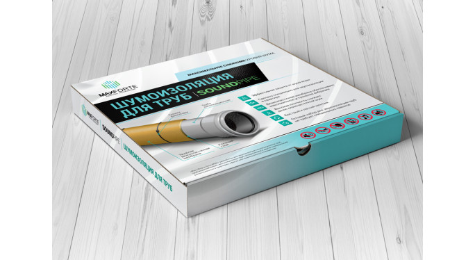 Шумоизоляция для труб МаксФорте SoundPIPE