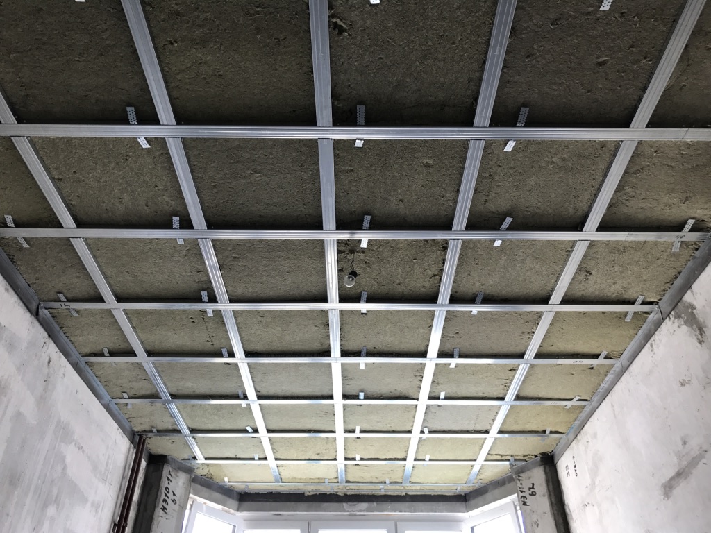 Фотогалерея звукоизоляции потолка в квартире