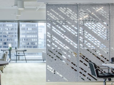 Разделители комнат из панелей 1