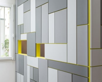 Разделители комнат из панелей 2